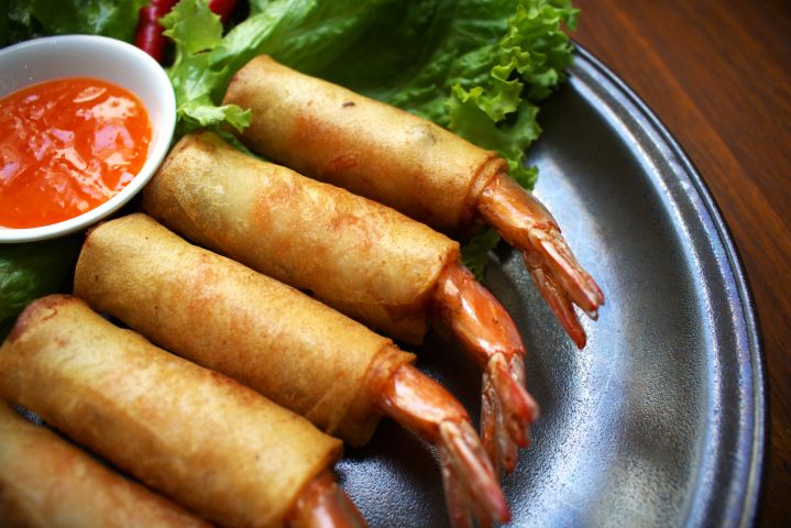 Chả giò xốp con tôm cao cấp